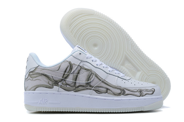 Women's Air Force 1 Low Top White Shoes 074 Women's Air Force 1 Low Top White Shoes 074